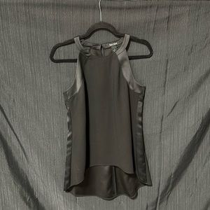 White House / Black market Black polyester‎ top / size 2 / M-26